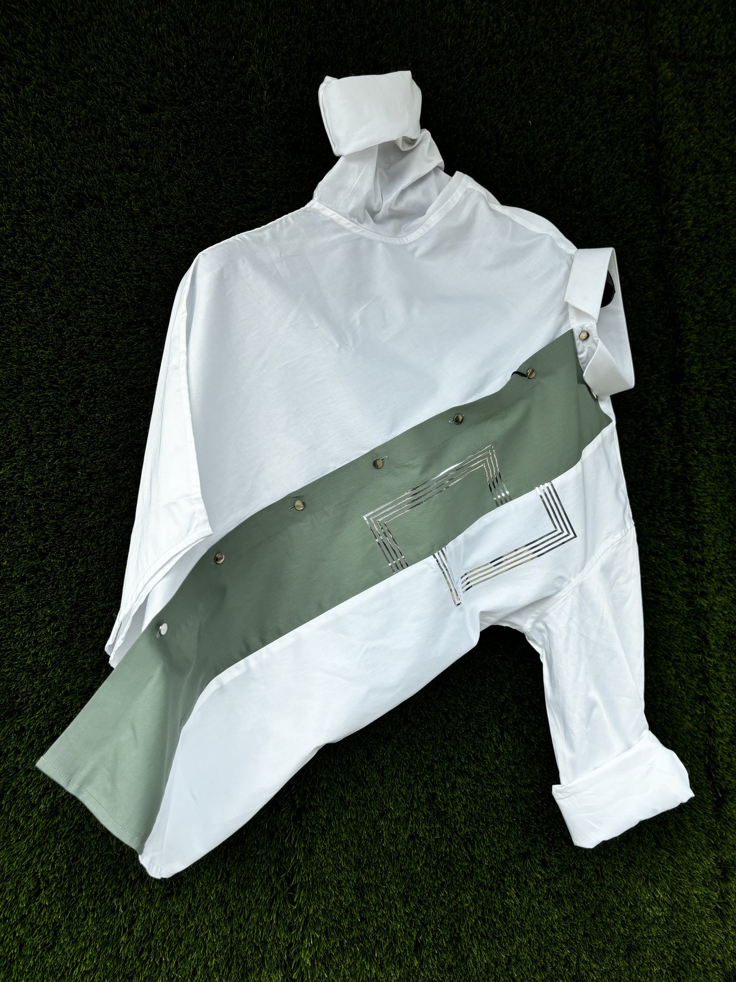 Designer Half-n-Half Shirt