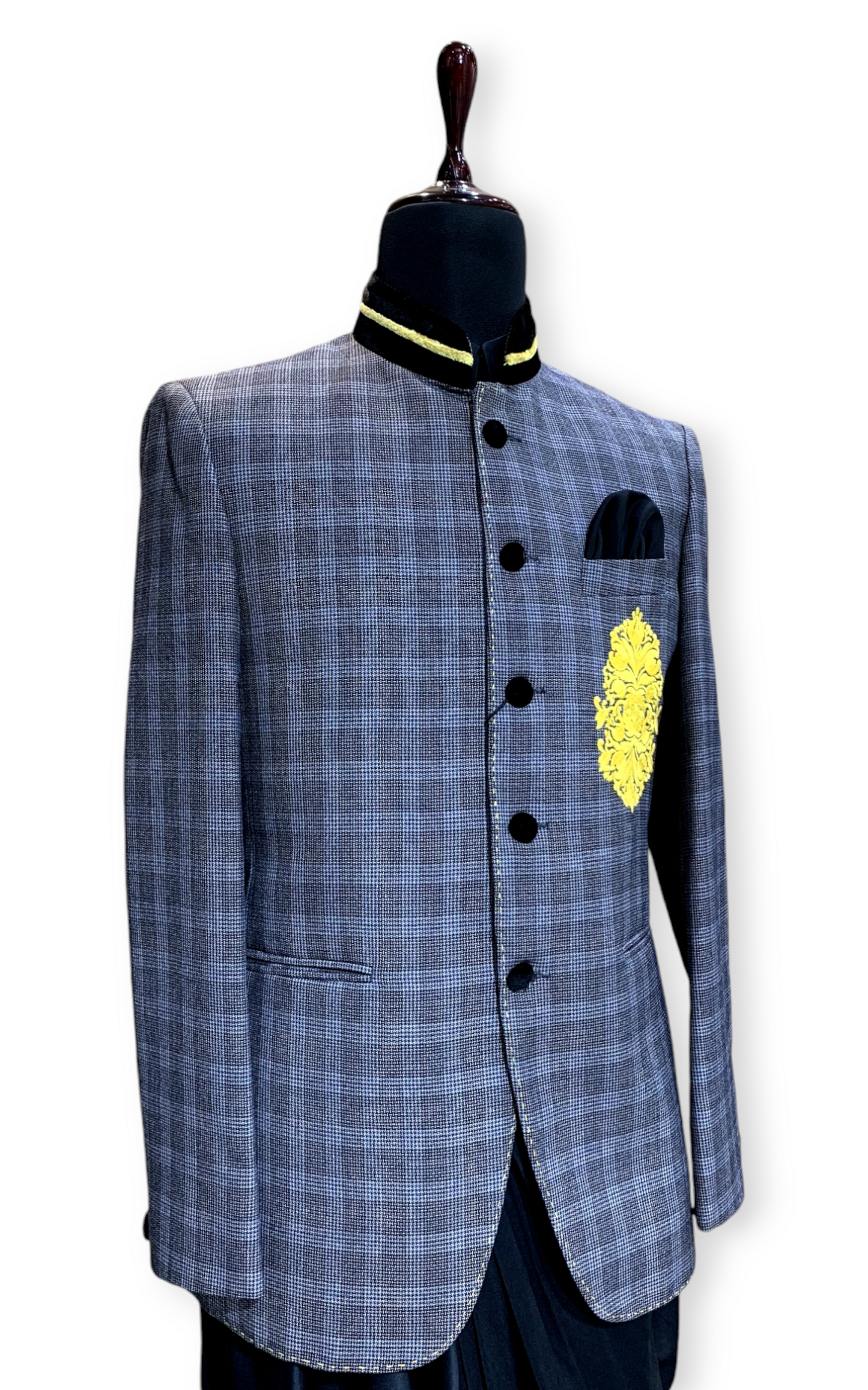 Elegant Jodhpuri Suit with a Designer Cowl Kurta