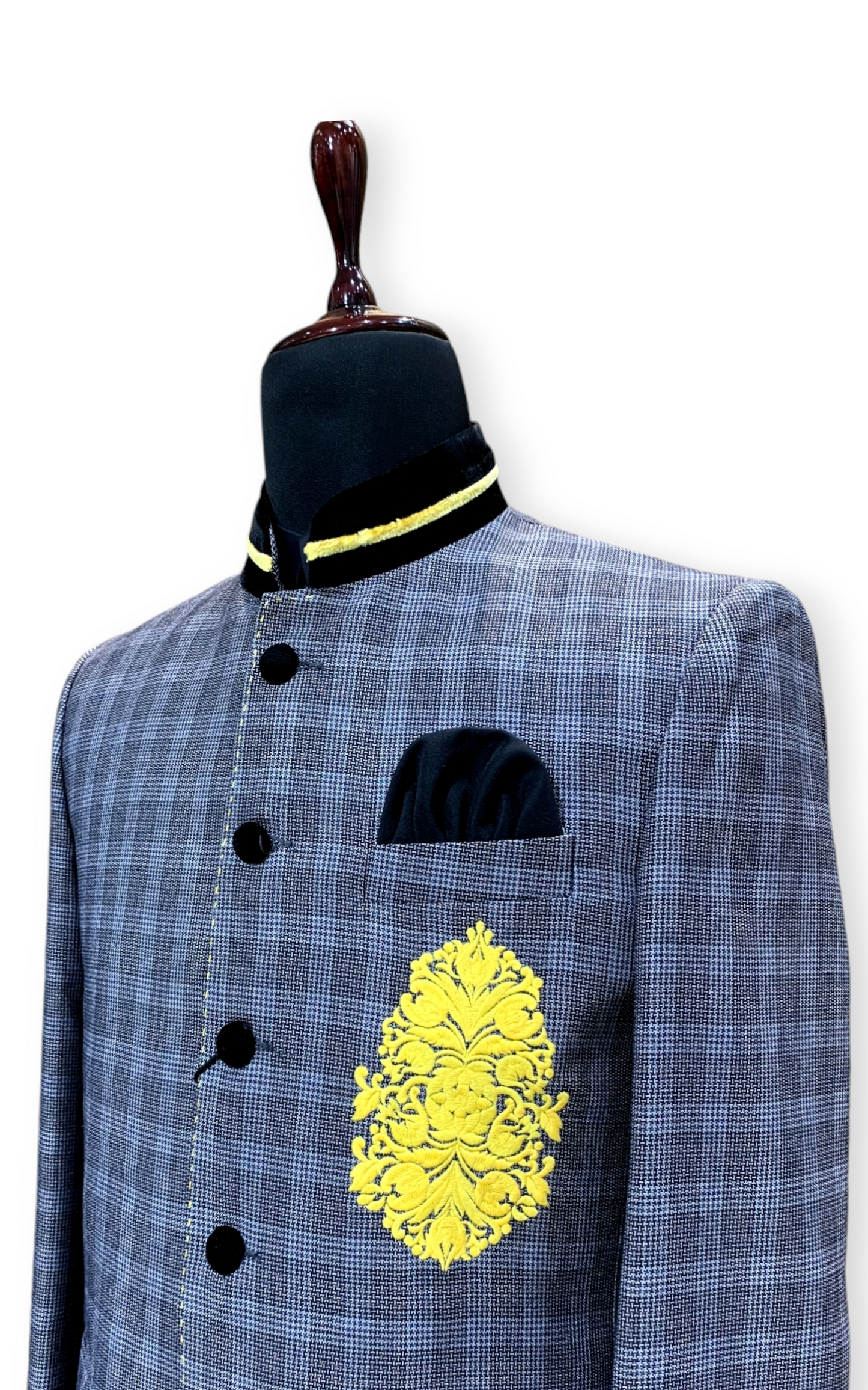 Elegant Jodhpuri Suit with a Designer Cowl Kurta