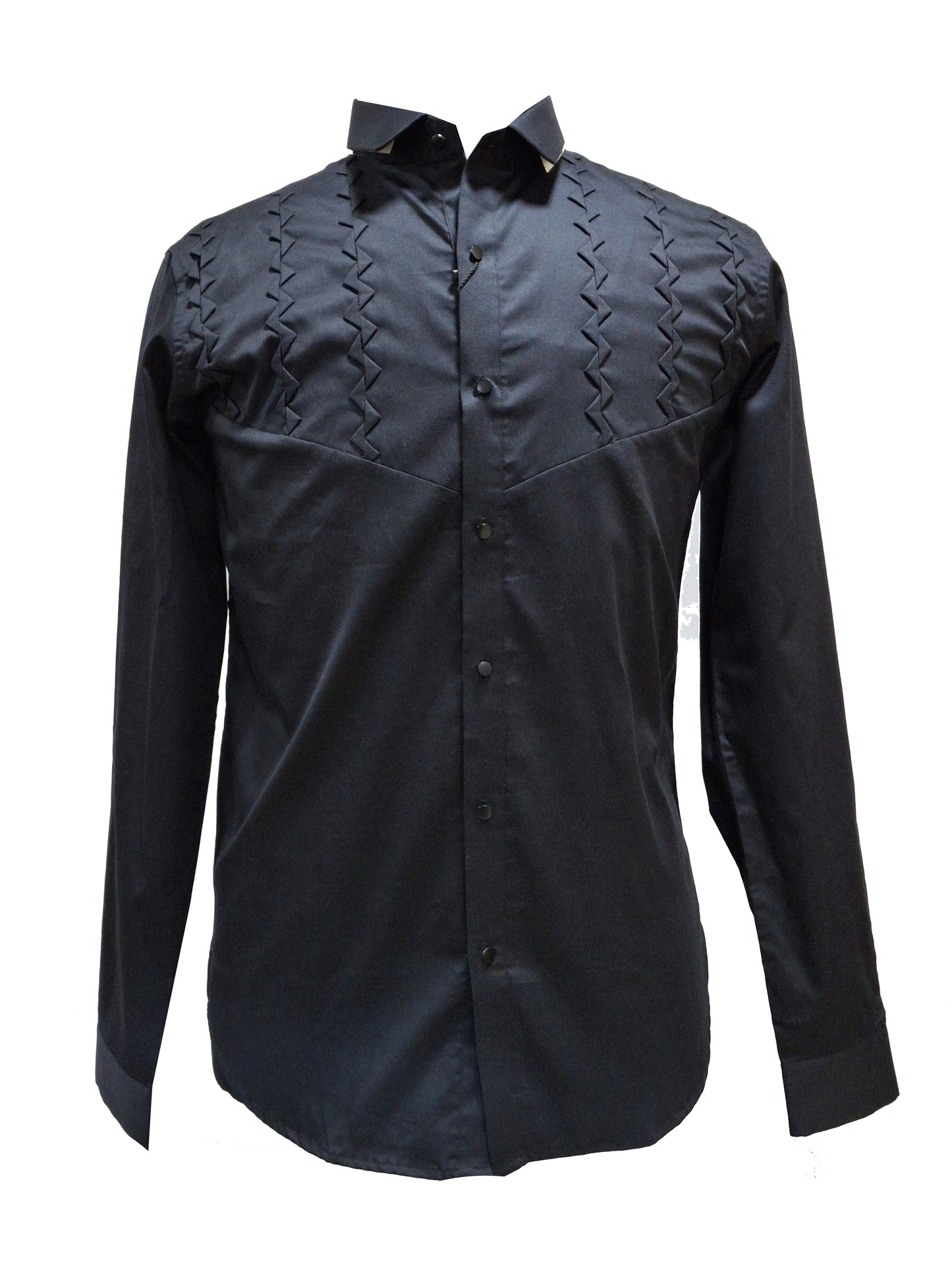 Designer Pattern Black Shirt