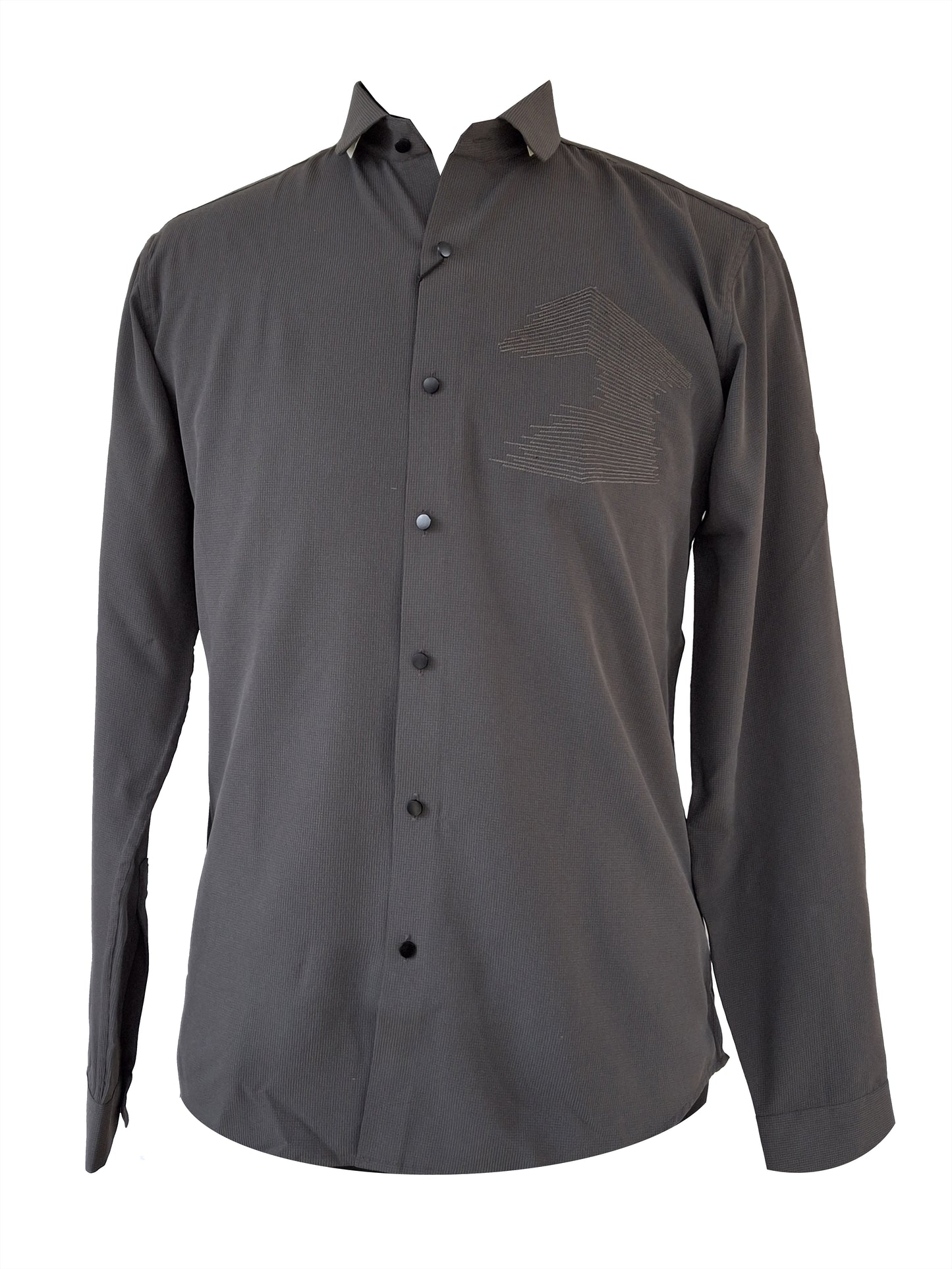 Designer Dark Grey Shirt