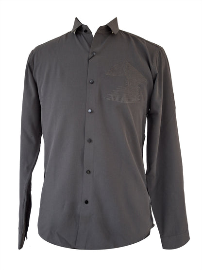 Designer Dark Grey Shirt