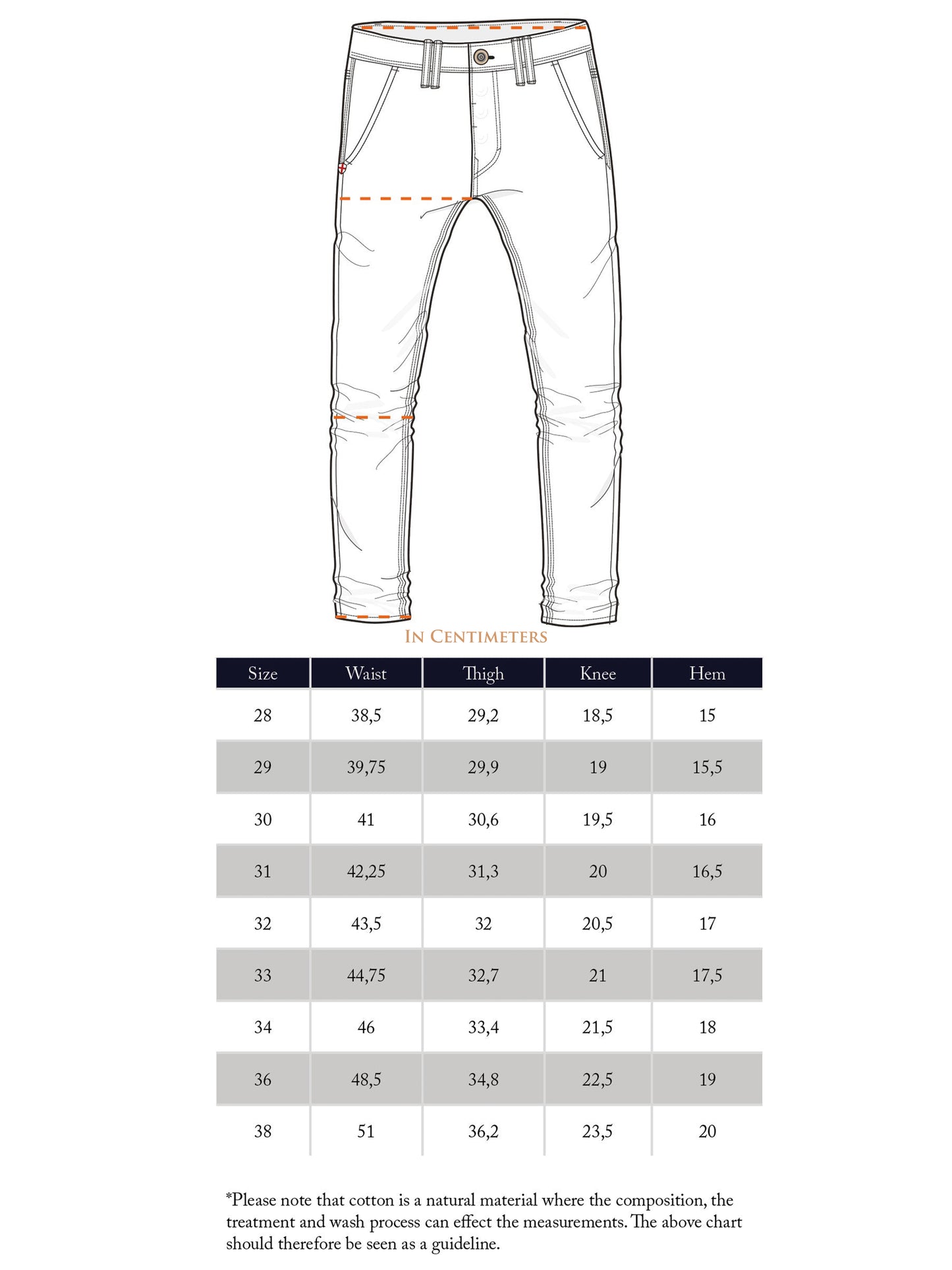 Chinos Cotton Pants