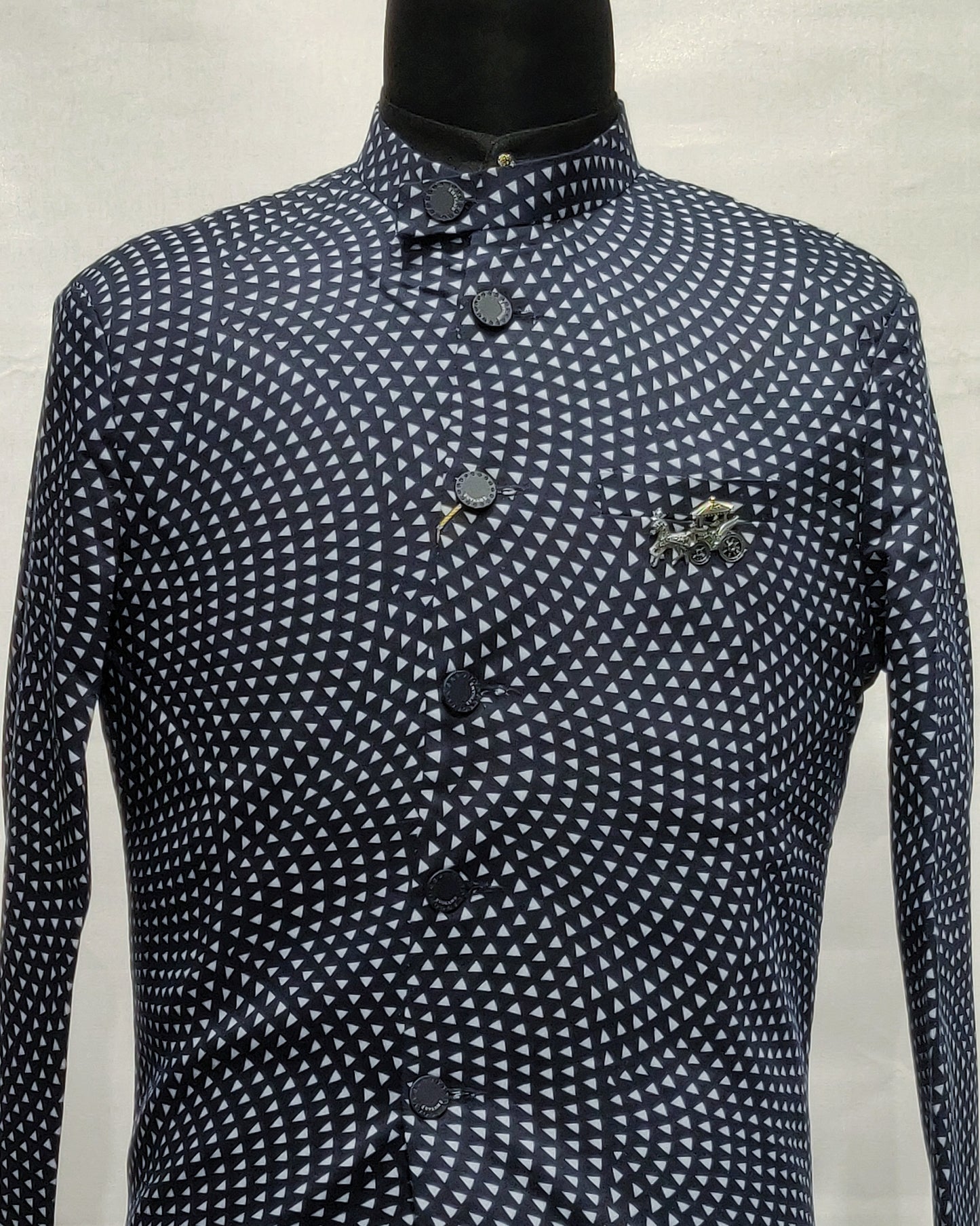 Fancy Abstract Jodhpuri with Kurta Pyjama