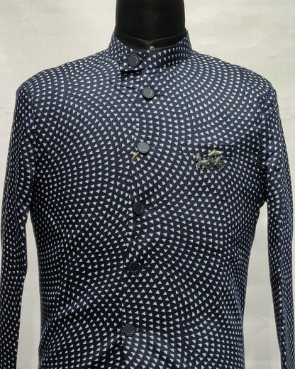 Fancy Abstract Jodhpuri with Kurta Pyjama