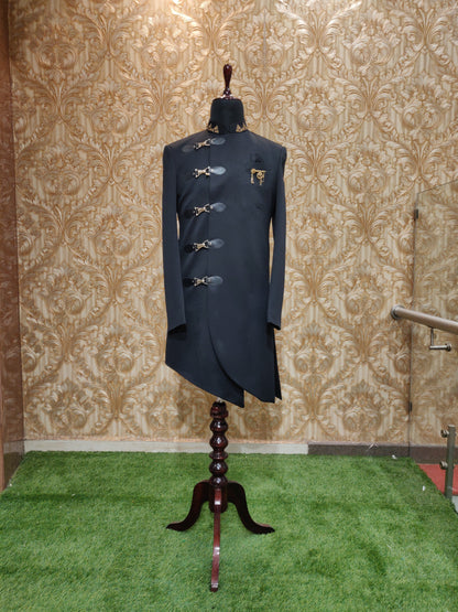 Designer Indo-Western Kedia Pattern With Hooks