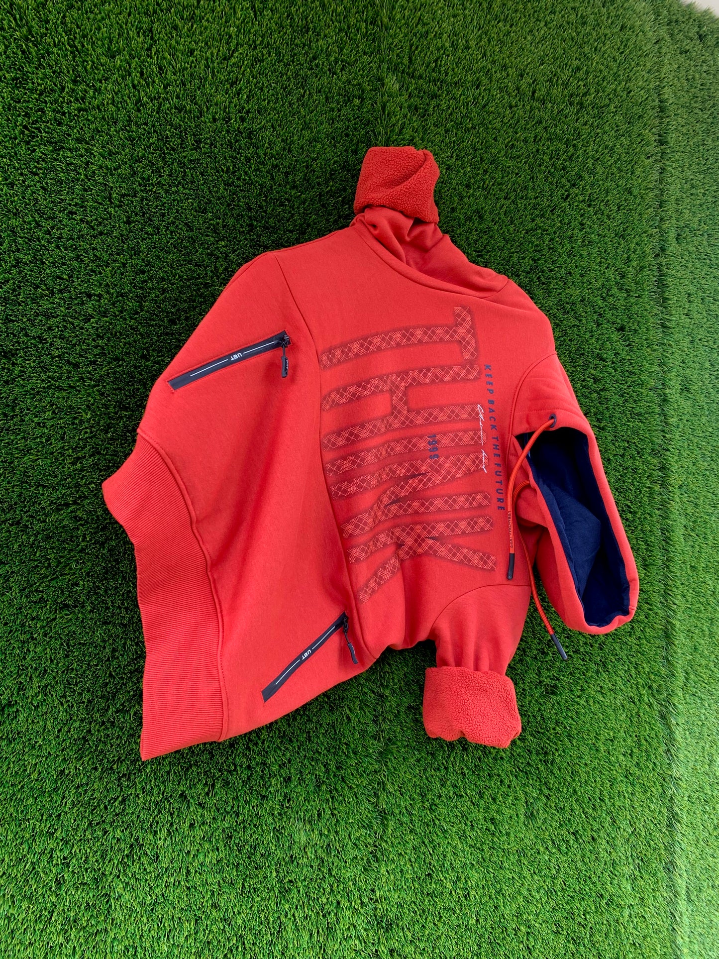 Red Pullover Sweatshirt