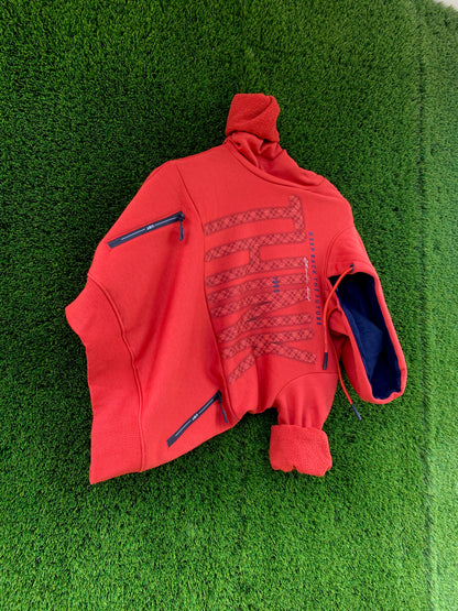 Red Pullover Sweatshirt