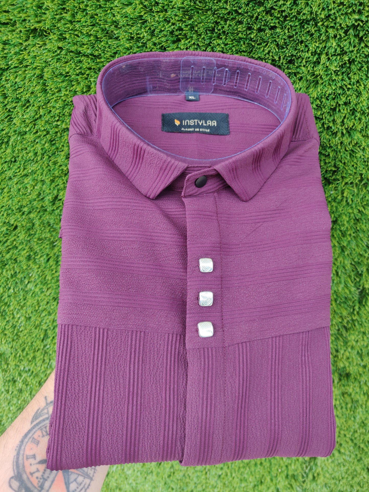 Casual Shirt Wine