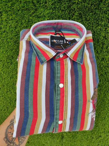 Striped Casual Shirt