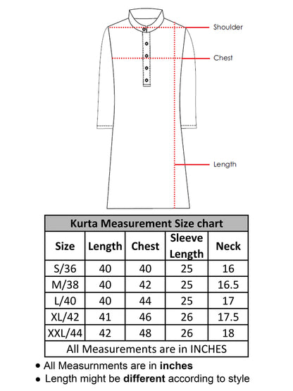 Cotton Kurta Pyjama and Waistcoat Set