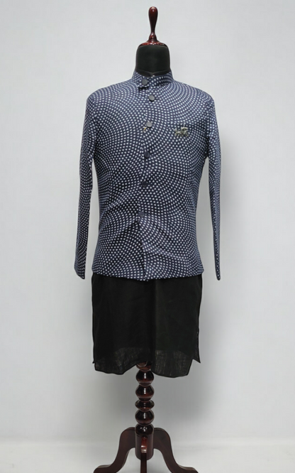 Fancy Abstract Jodhpuri with Kurta Pyjama