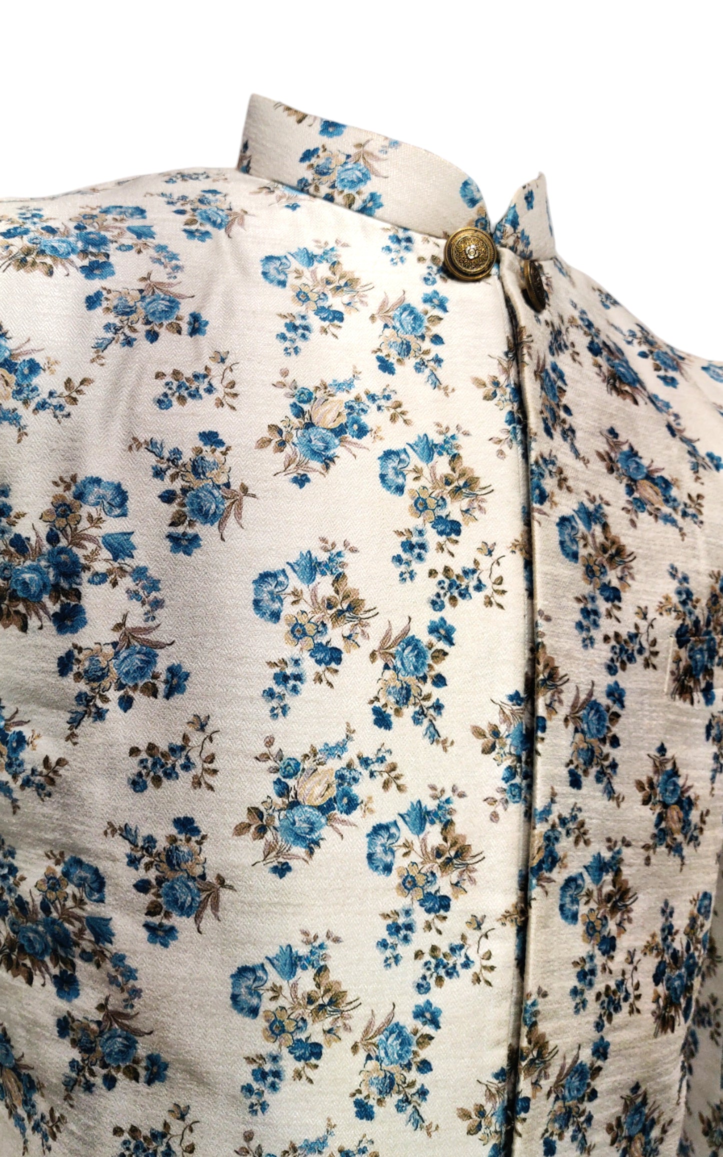 Fancy Floral Jodhpuri with Kurta Pyjama