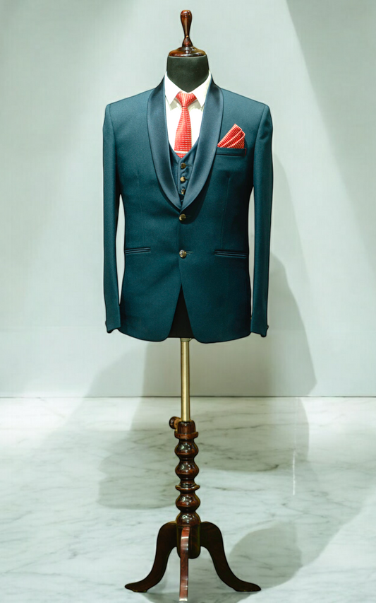 Teal Green Tuxedo