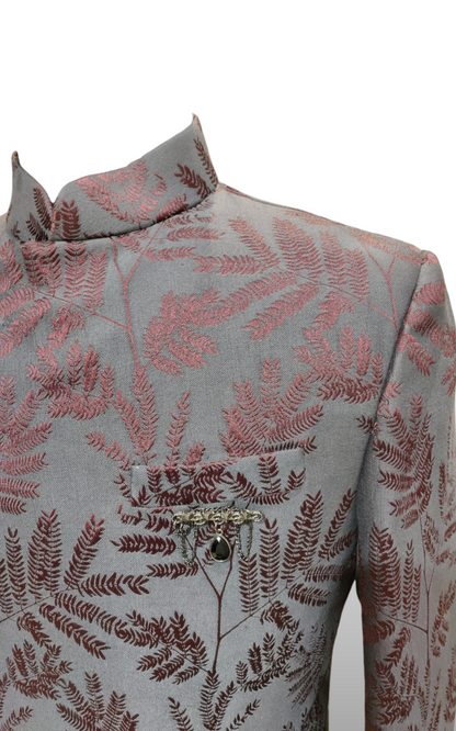 Designer Jacquard Indo-Western with Kedia Pattern