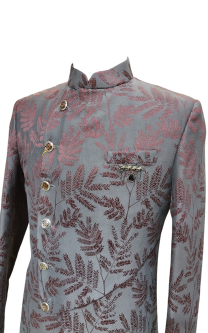 Designer Jacquard Indo-Western with Kedia Pattern