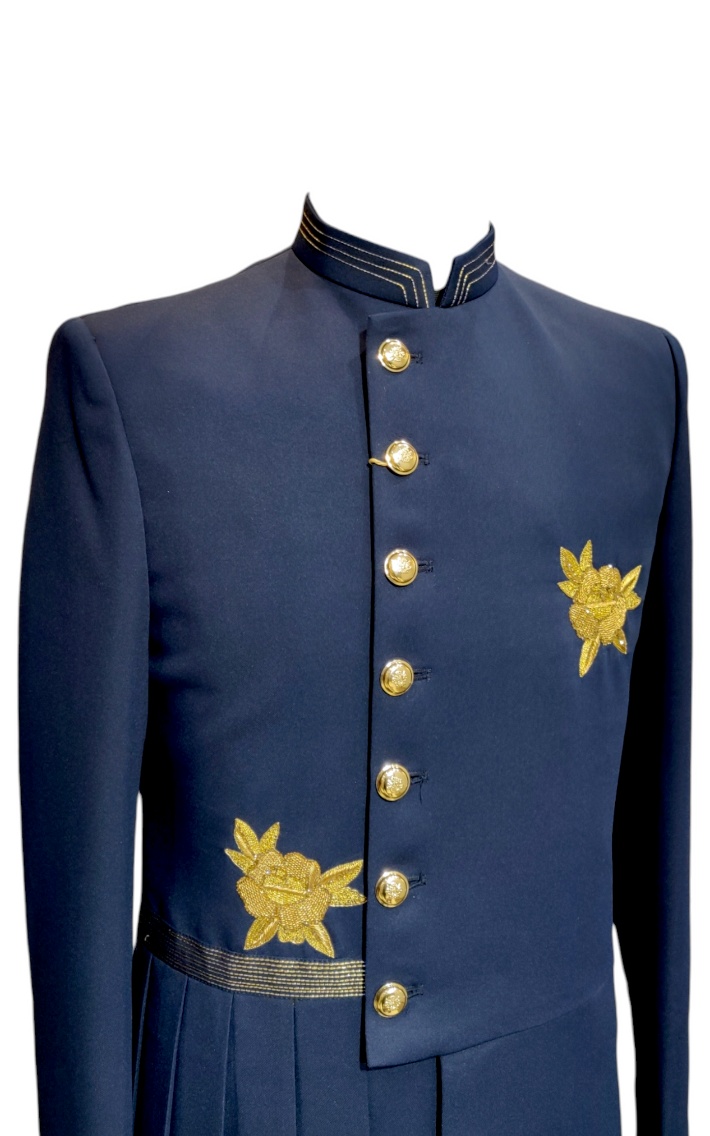 Designer Indo-Western with Drape Pattern