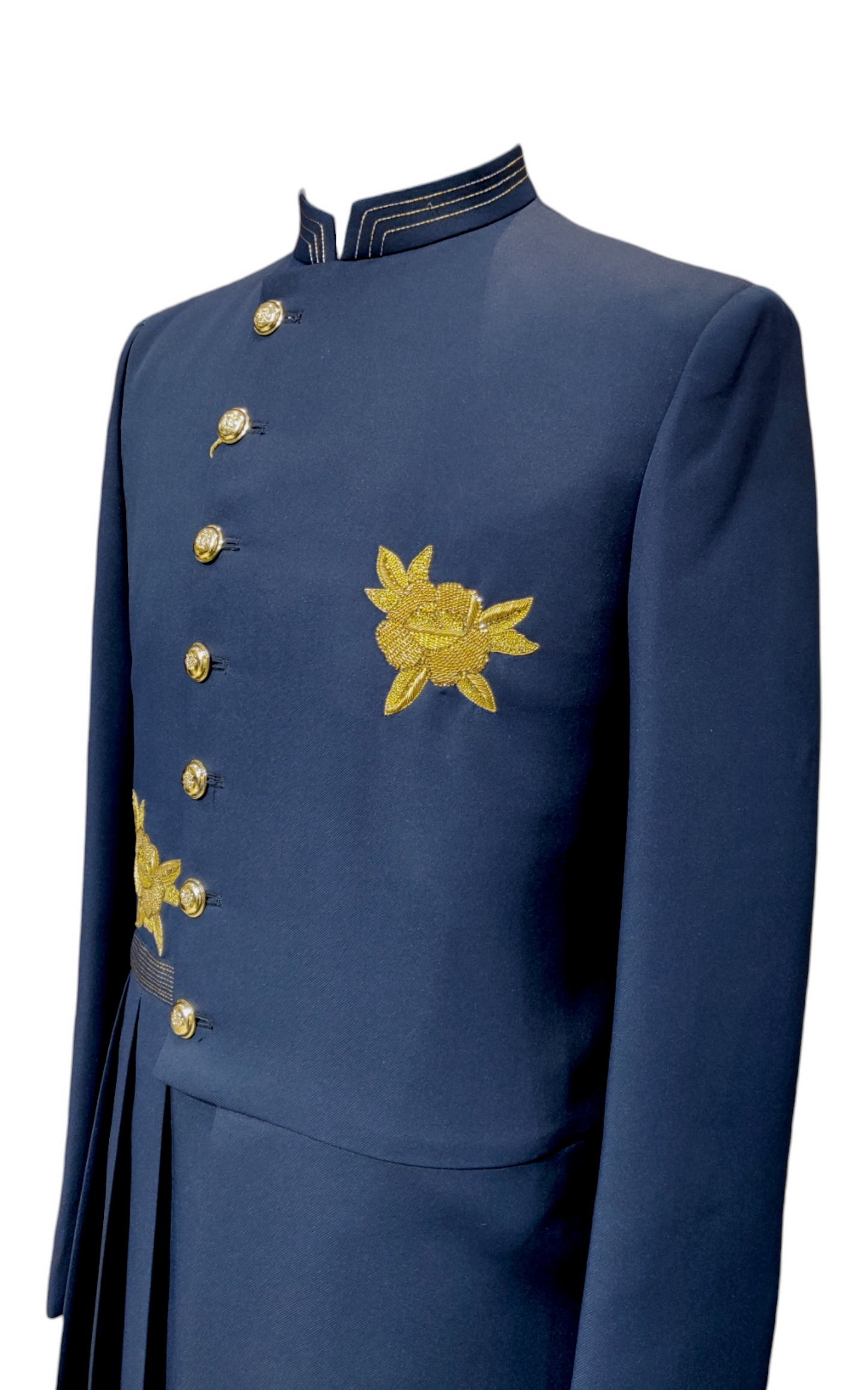 Designer Indo-Western with Drape Pattern