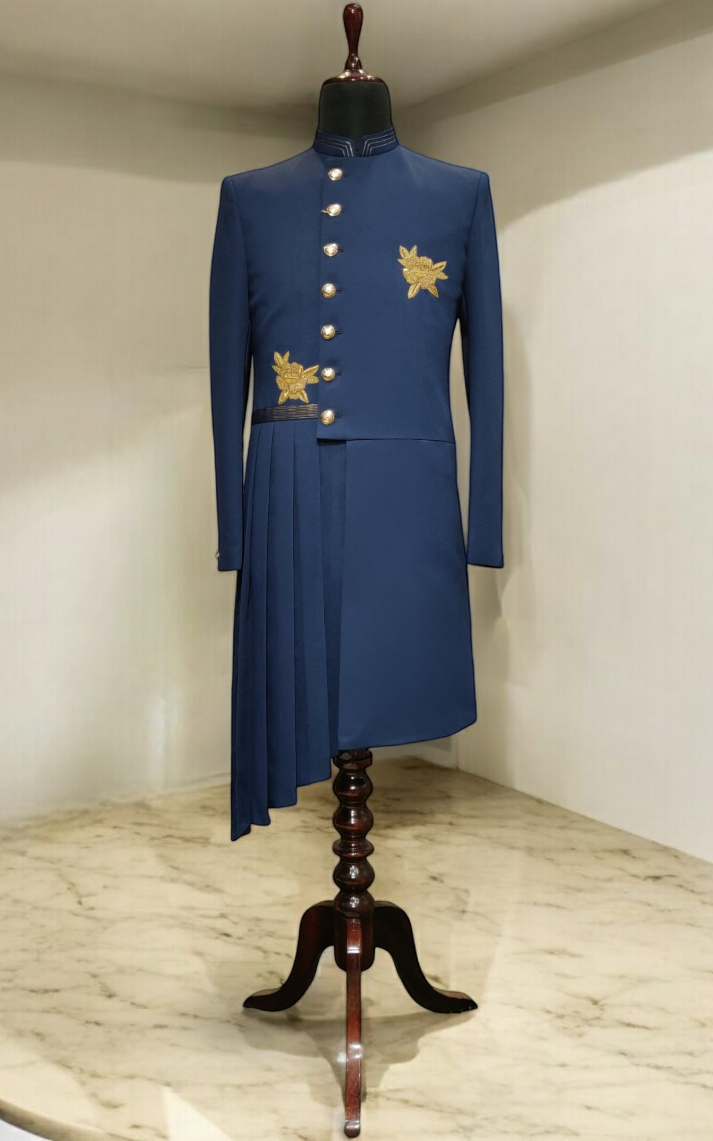 Designer Indo-Western with Drape Pattern