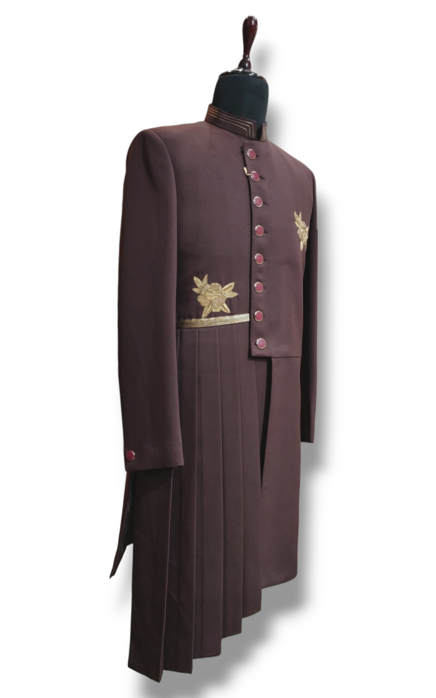 Designer Indo-Western with Drape Pattern