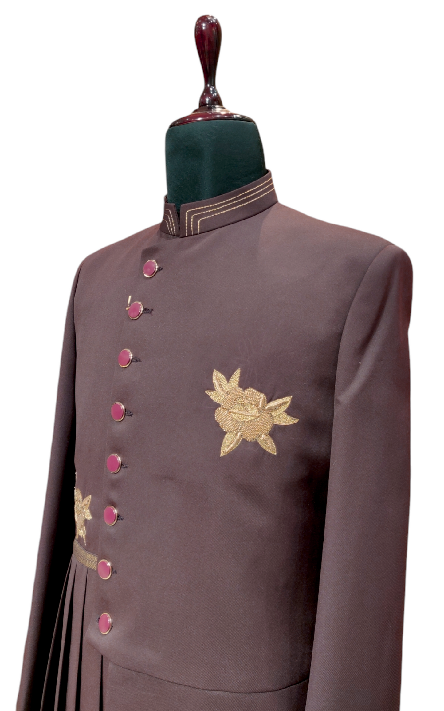 Designer Indo-Western with Drape Pattern