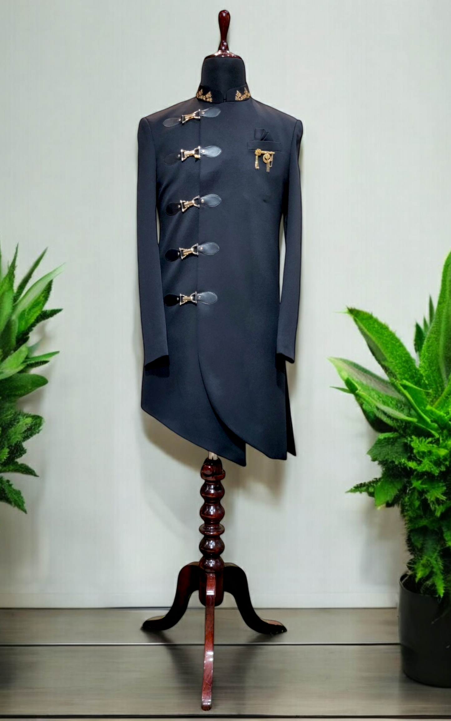 Designer Indo-Western Kedia Pattern With Hooks