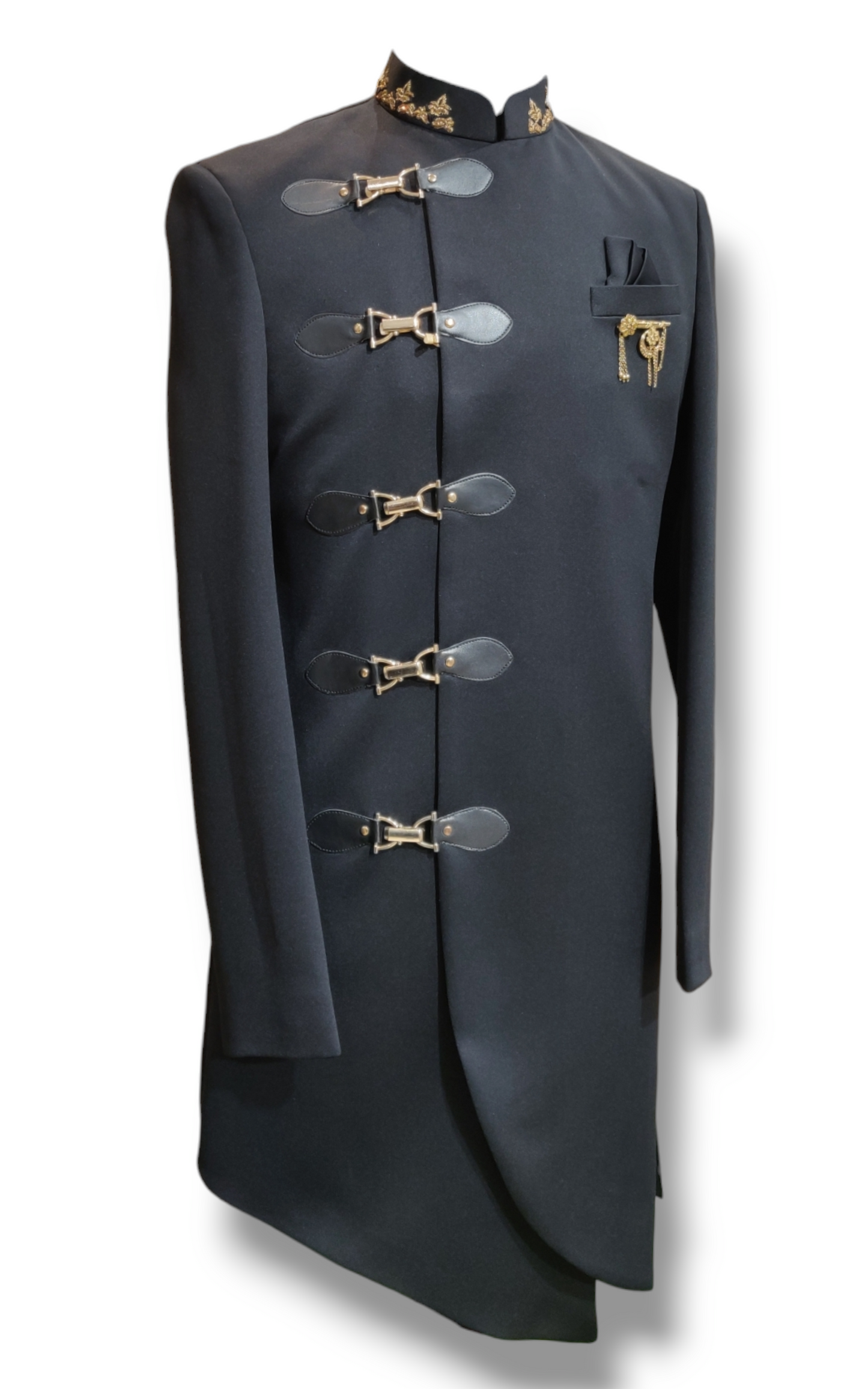 Designer Indo-Western Kedia Pattern With Hooks