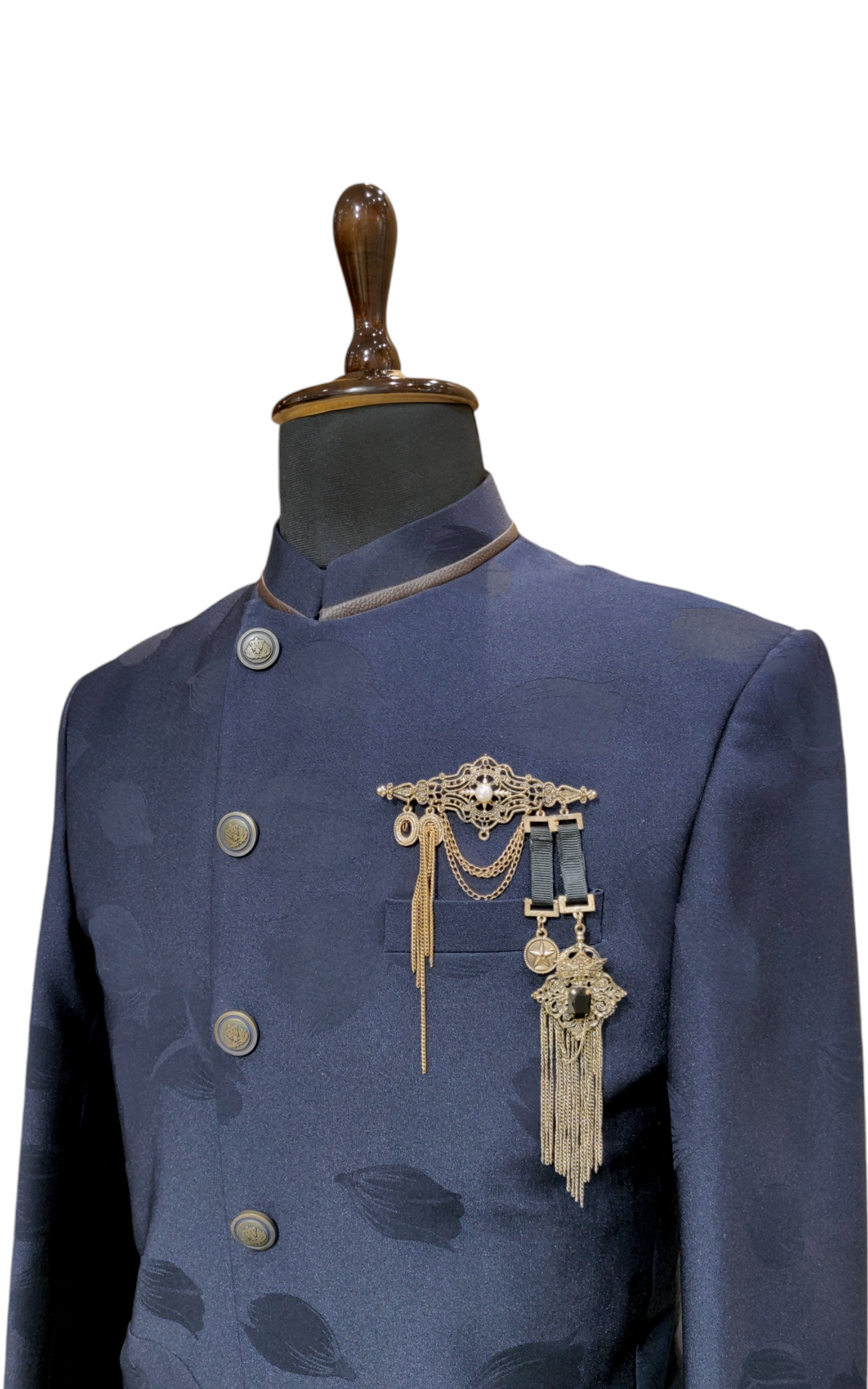 Fancy Jodhpuri Navy with belt