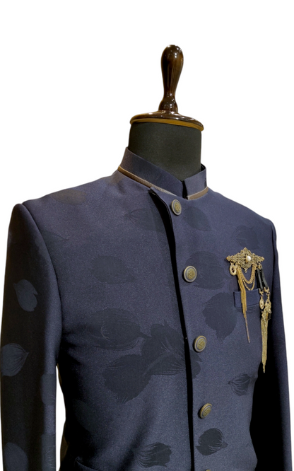 Fancy Jodhpuri Navy with belt