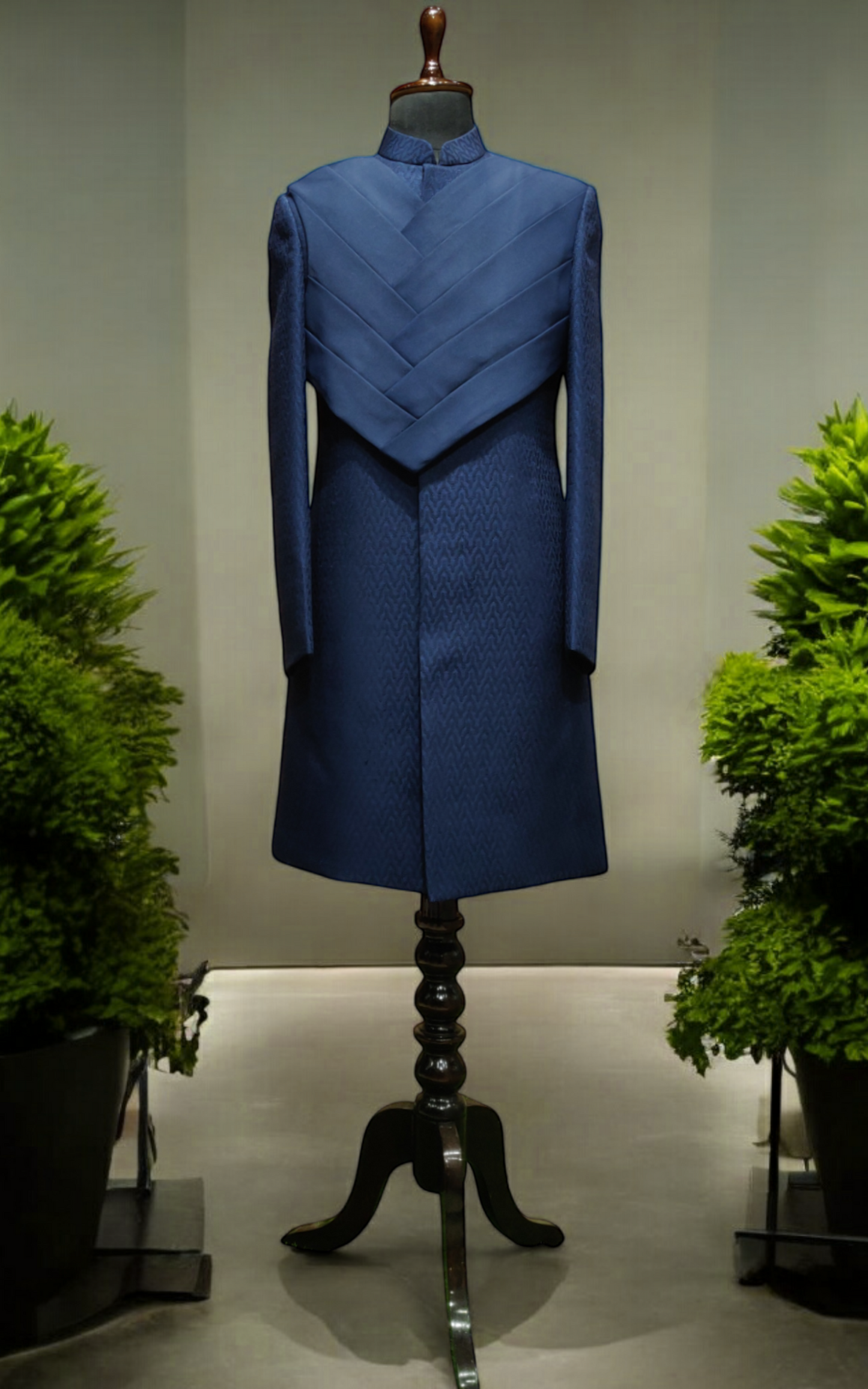 Designer Indo-Western with Matt Texture