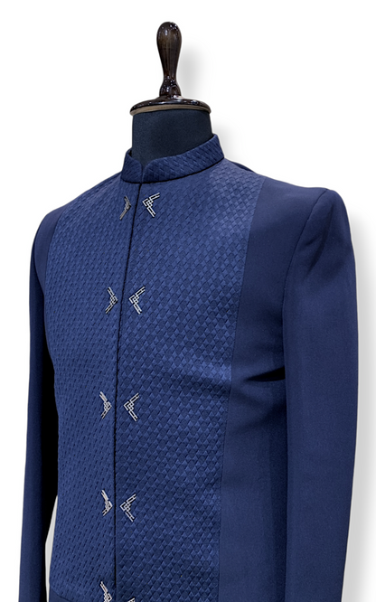 Designer Indo-Western with Anarkali Cowl Kurta