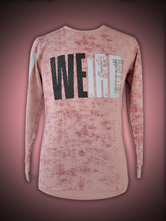 PRINTED CREW NECK SWEATSHIRT