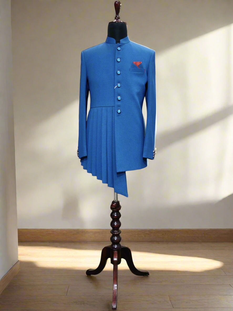 Designer Indo-Western with Matt Texture