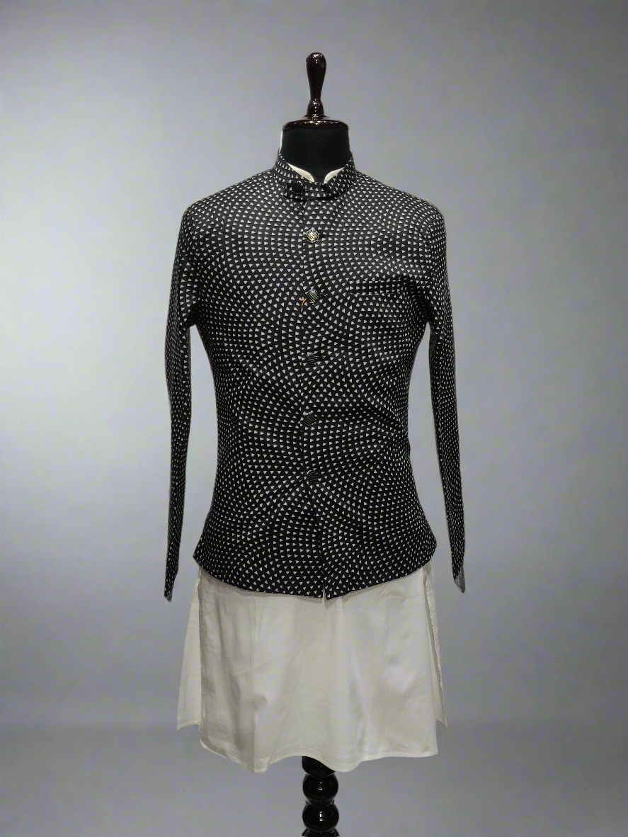 Fancy abstract Jodhpuri with Kurta Pyjama