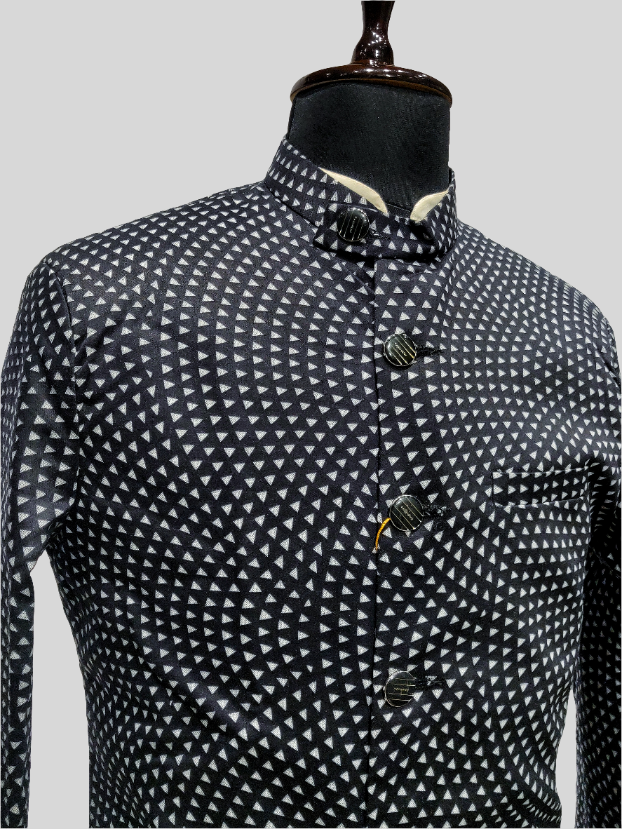 Fancy abstract Jodhpuri with Kurta Pyjama