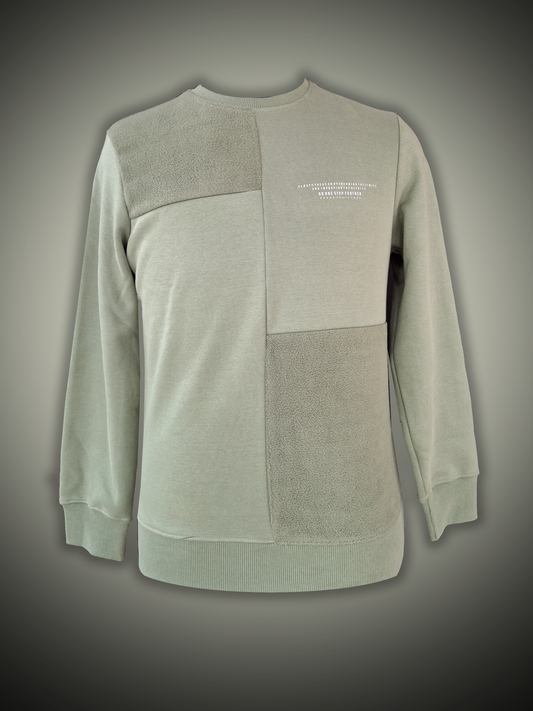 ROUND NECK SAGE SWEATSHIRT